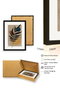 Wallity Huhu483S Pintura Decorativa en MDF con Marco (3 Piezas) 50 x 70 cm